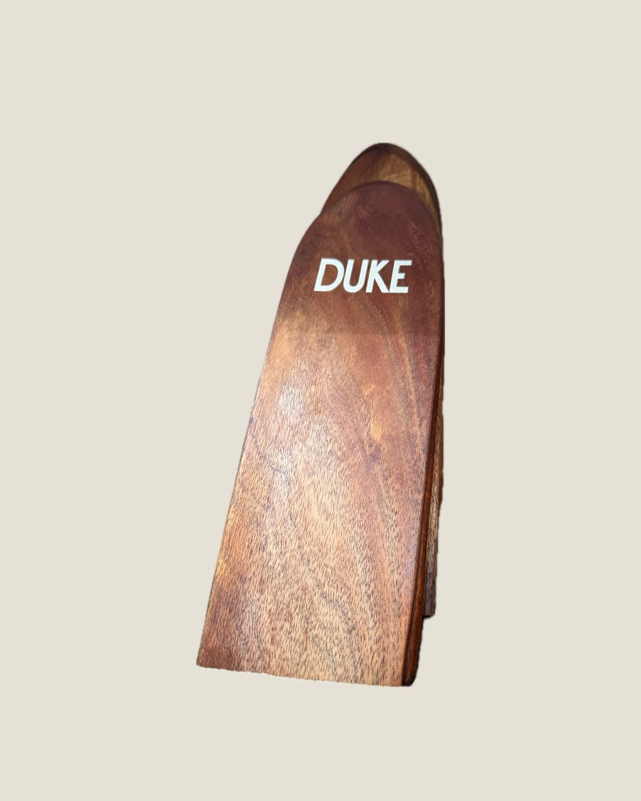 Koa and ʻulu mini board, Pōhaku Stone · Kahaluʻu